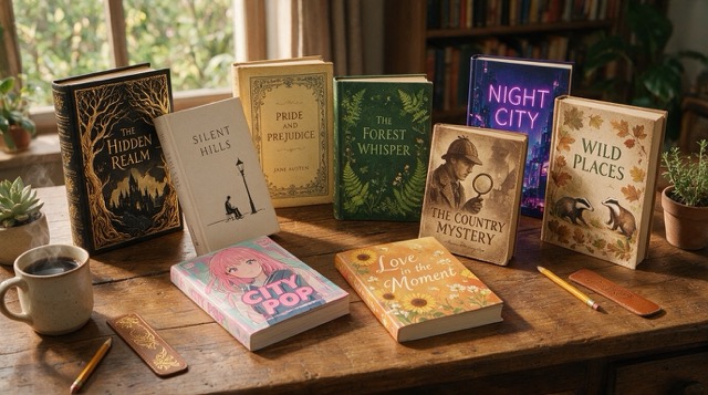 Explore Genre Appropriate Book Cover Concepts