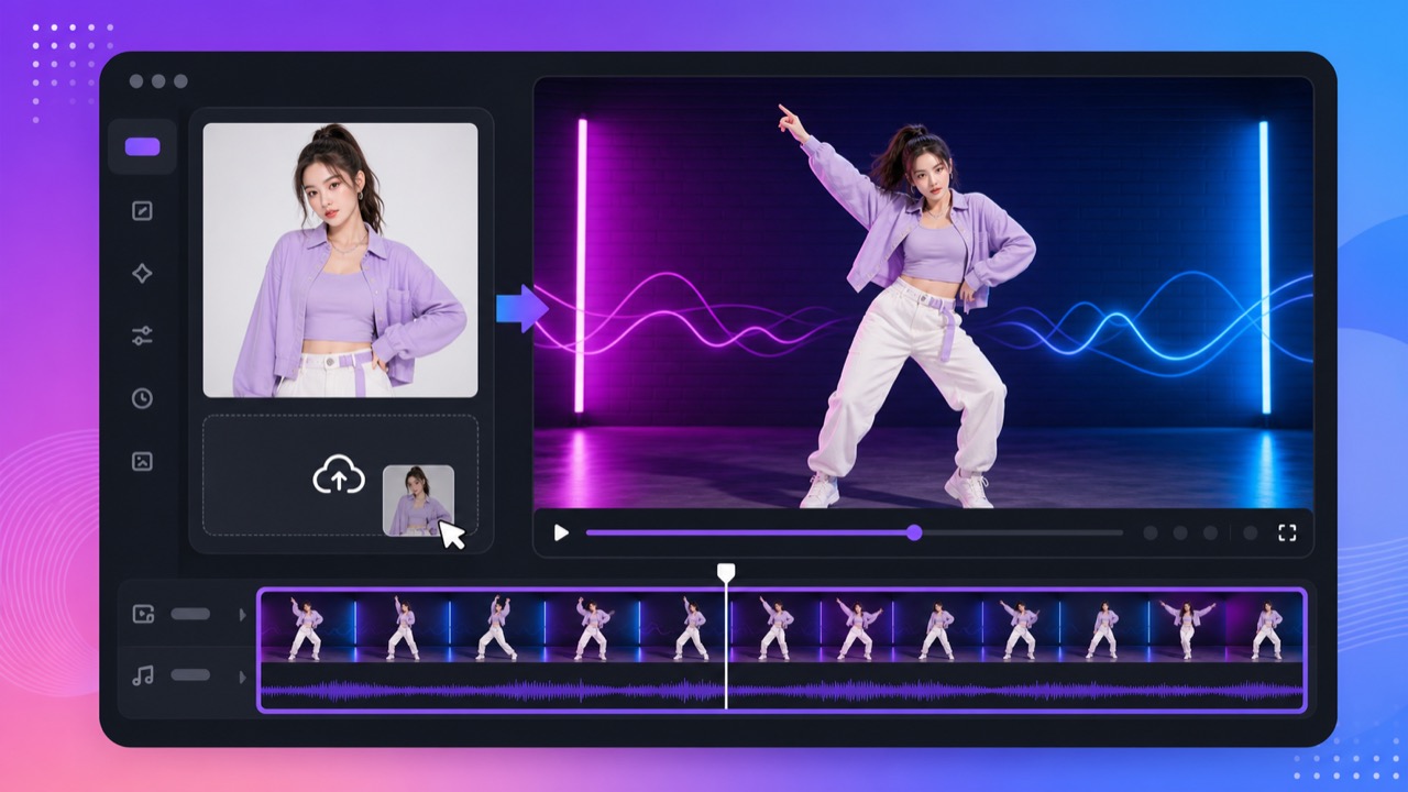 AI Dance Video Generator for Viral Photo Dance Clips