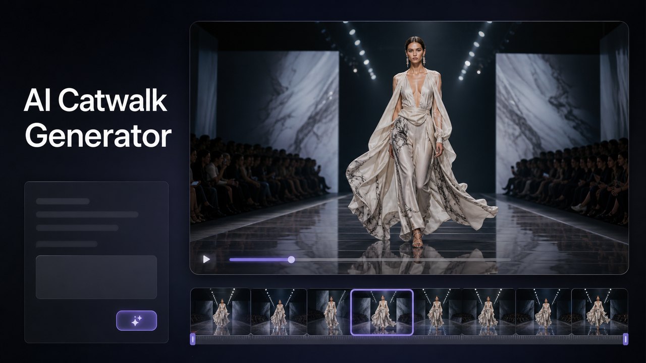 AI Catwalk Generator from Your Photo