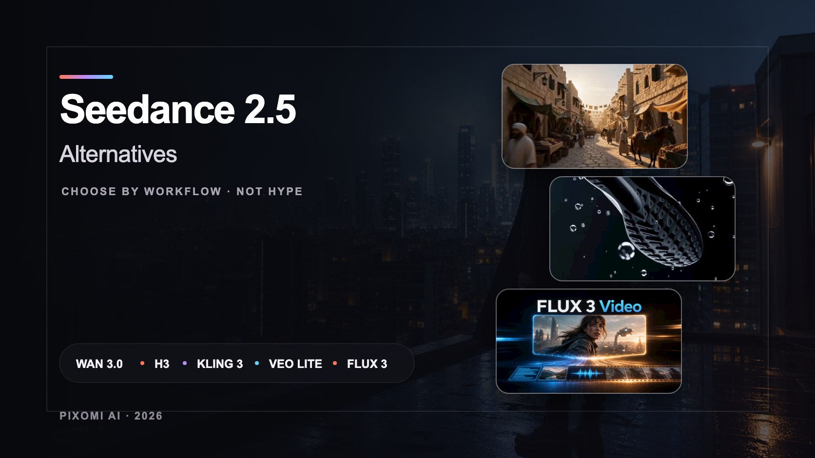 5 Best Seedance 2.5 Alternatives for AI Video in 2026