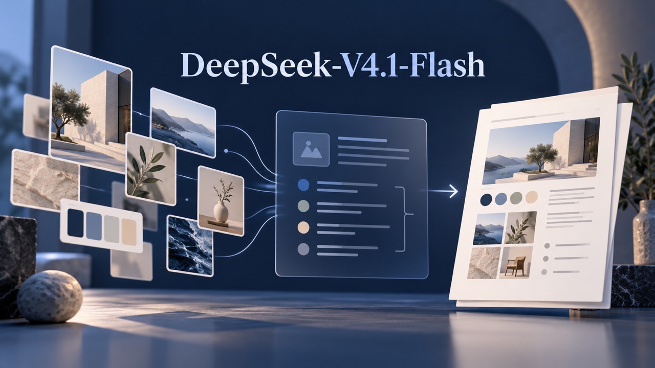 DeepSeek-V4.1-Flash Supports Visual Understanding And Creative Planning