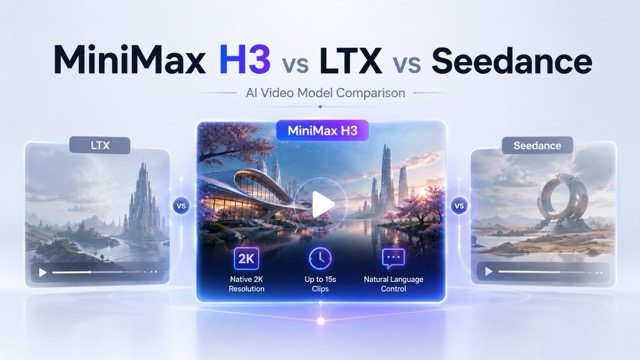 MiniMax H3 Deep Dive: The Ultimate Showdown vs. LTX 2.3 and Seedance 2.0 on Pixomi