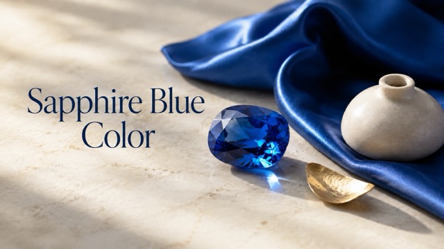 Sapphire Blue Color: Meaning, Hex Code, Palettes and Design Ideas