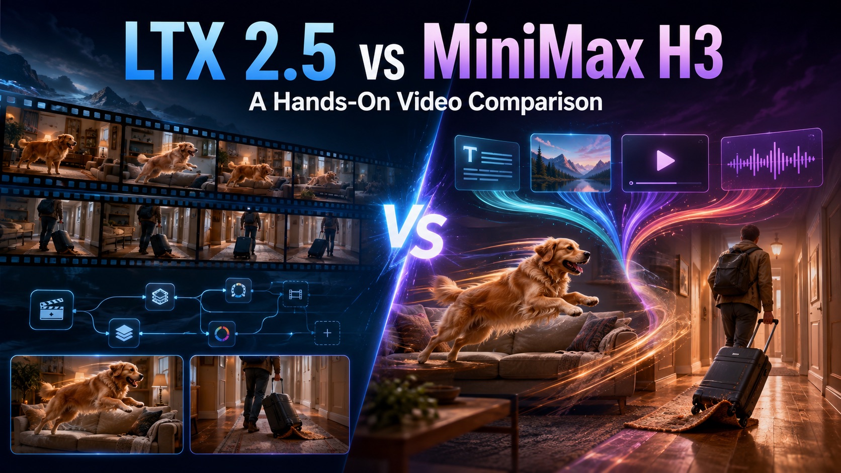 LTX 2.5 vs MiniMax H3: A Hands-On Video Comparison